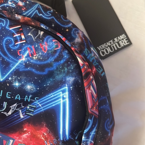 Versace Jeans Couture Backpack with dustbag 14”x16”x5”